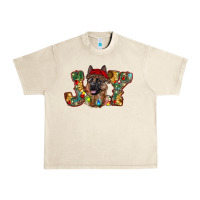 Sandshell german shepherd christmas joy Urban Heavy Tee - RanaPortraitStore