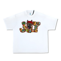 White german shepherd christmas joy Urban Heavy Tee - RanaPortraitStore