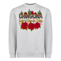 Heather Grey Chingona every damn day Heavyweight Sweatshirt - RanaPortraitStore