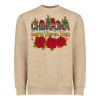 Mushroom Chingona every damn day Heavyweight Sweatshirt - RanaPortraitStore