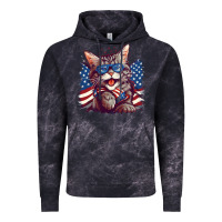 Cloud Black cat4 Vintage Hoodie - Unal Design