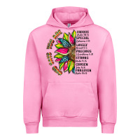 Fuchsia Pink you are inspiration Urban Hoodie - Artiststas