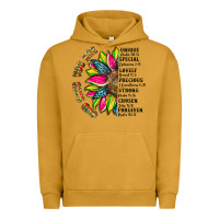 Pigment Peanut Butter you are inspiration Urban Hoodie - Artiststas