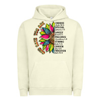 Pigment Pistachio you are inspiration Urban Hoodie - Artiststas