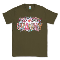 Army Green most loved granny Classic Tee - RacoonDesign