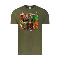 Vintage Olive santa's favorite cma Vintage Tee - Zillion Design Studio