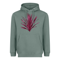 Sage Pink Cordyline Heavyweight Hoodie - LillyAllenDesigns