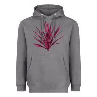 Storm Pink Cordyline Heavyweight Hoodie - LillyAllenDesigns