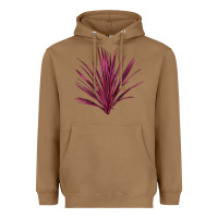 Toasted Coconut Pink Cordyline Heavyweight Hoodie - LillyAllenDesigns