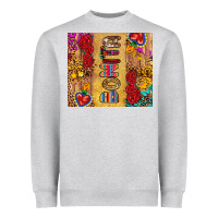 Heather Grey Bonita Heavyweight Sweatshirt - RanaPortraitStore