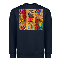 Navy Bonita Heavyweight Sweatshirt - RanaPortraitStore