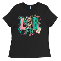 Black lab tech Ladies Tee - AdoDesignShop