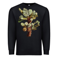 Black cholla tree cactus Premium Sweatshirt - LillyAllenDesigns