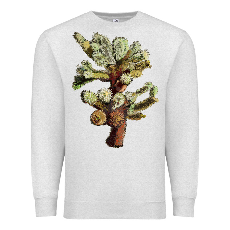 Cholla Tree Cactus Premium Sweatshirt by LillyAllenDesigns | Teevron