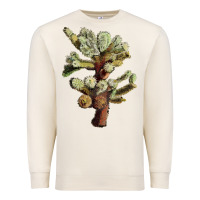 Sandshell cholla tree cactus Premium Sweatshirt - LillyAllenDesigns