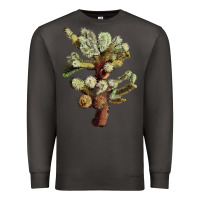 Smoke cholla tree cactus Premium Sweatshirt - LillyAllenDesigns
