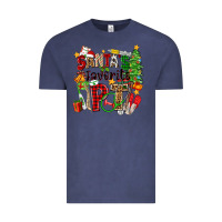 Vintage Denim santa's favorite pt Vintage Tee - Zillion Design Studio