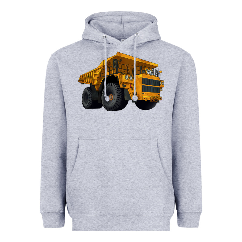 Dump Truck Heavyweight Hoodie by LillyAllenDesigns | Teevron