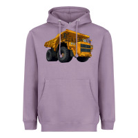 Lavender Dump Truck Heavyweight Hoodie - LillyAllenDesigns