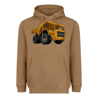 Toasted Coconut Dump Truck Heavyweight Hoodie - LillyAllenDesigns