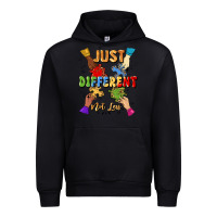 Black just different not less Urban Hoodie - Artiststas