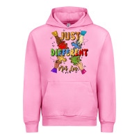 Fuchsia Pink just different not less Urban Hoodie - Artiststas