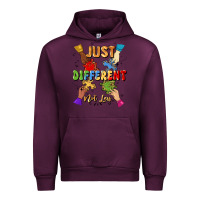 Mauve Wine just different not less Urban Hoodie - Artiststas