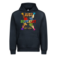 Navy just different not less Urban Hoodie - Artiststas