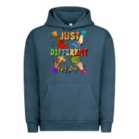 Pigment Midnight Navy just different not less Urban Hoodie - Artiststas