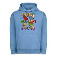 Pigment Pebble Blue just different not less Urban Hoodie - Artiststas