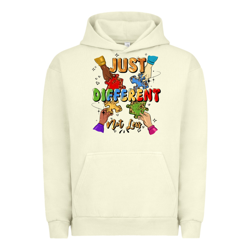 Just Different Not Less Urban Hoodie by Artiststas | Teevron
