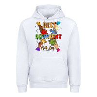 White just different not less Urban Hoodie - Artiststas