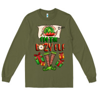 Army Green im the lazy elf Long Sleeve Tee - FaDigitalArtStudio