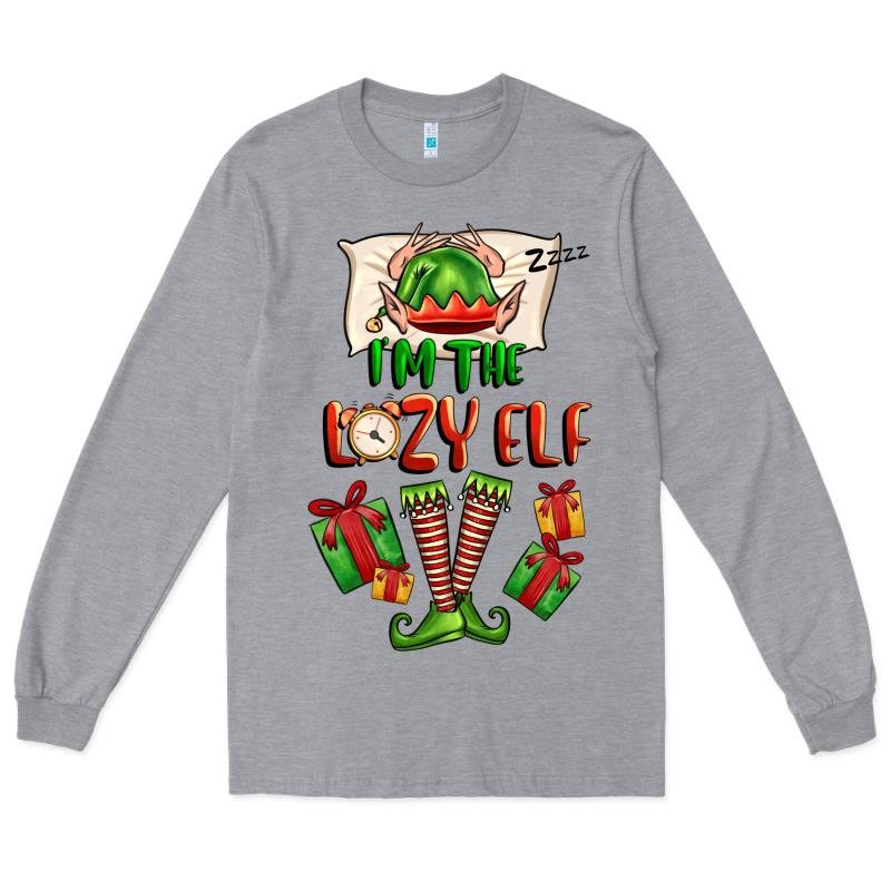 Im The Lazy Elf Long Sleeve Tee by FaDigitalArtStudio | Teevron