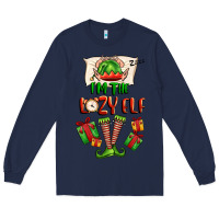 Navy im the lazy elf Long Sleeve Tee - FaDigitalArtStudio