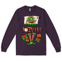 Plum im the lazy elf Long Sleeve Tee - FaDigitalArtStudio