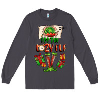 Smoke im the lazy elf Long Sleeve Tee - FaDigitalArtStudio