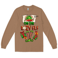 Toasted Coconut im the lazy elf Long Sleeve Tee - FaDigitalArtStudio