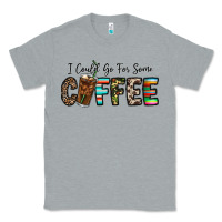 Heather Grey i could go for some coffee Classic Tee - CowhideDigitalArt