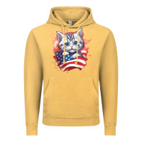 Vintage Mustard cat6 Vintage Hoodie - Unal Design