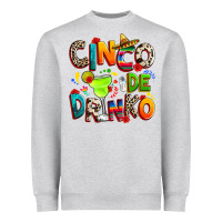 Heather Grey Cinco de drinko Heavyweight Sweatshirt - RanaPortraitStore