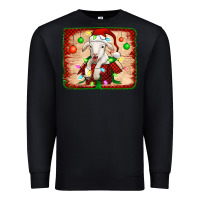 Black christmas lamb Premium Sweatshirt - Jasminsmagicworld