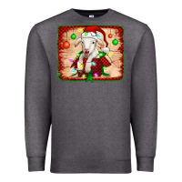 Charcoal Heather christmas lamb Premium Sweatshirt - Jasminsmagicworld