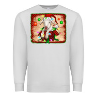 Dove Grey christmas lamb Premium Sweatshirt - Jasminsmagicworld