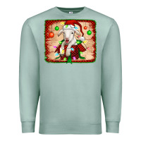 Seafoam christmas lamb Premium Sweatshirt - Jasminsmagicworld