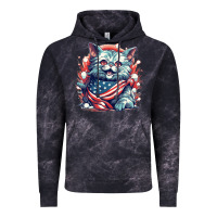 Cloud Black cat7 Vintage Hoodie - Unal Design