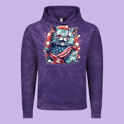 Cat7 Vintage Hoodie Designed By Unal Design