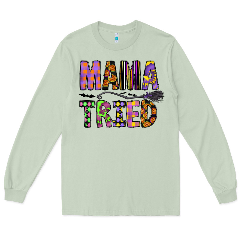 Mama Tried Long Sleeve Tee by CowhideDigitalArt | Teevron