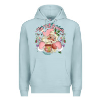 Blue Mist mexican christmas Premium Hoodie - MaliasSmallBusiness