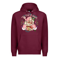 Burgundy mexican christmas Premium Hoodie - MaliasSmallBusiness